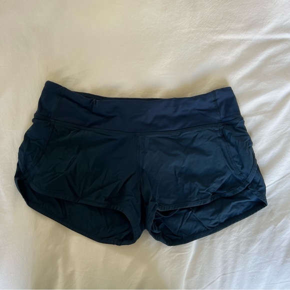 LULULEMON Blue Shorts - Picture 2 of 2